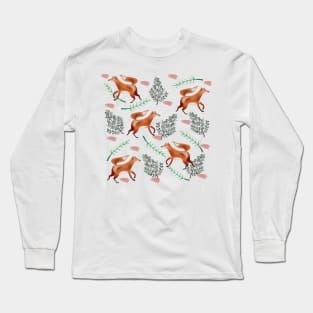 Fox in Foliage Long Sleeve T-Shirt